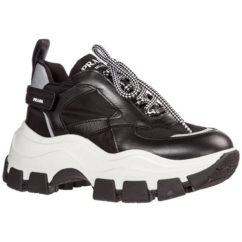 prada sneakers for women black.